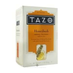 TAZO Honeybush Herbal Tea Bags, Caffeine Free, 20 Count Boxes (Pack of 