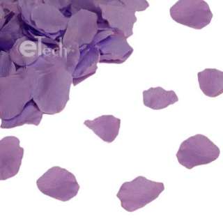 1200 PCS Dark Purple Silk Rose Petals Wedding Party Flowers 