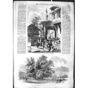   1855 Tophana Oak Tree Godfrey Boullion Constatinople