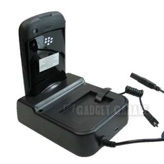 Extended Battery + Desktop Charger For BlackBerry 8520  