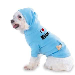  I Love/Heart Miriam Hooded (Hoody) T Shirt with pocket for 