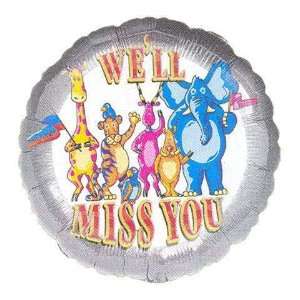  Miss You Balloons   18 Well Miss You Parade Toys & Games