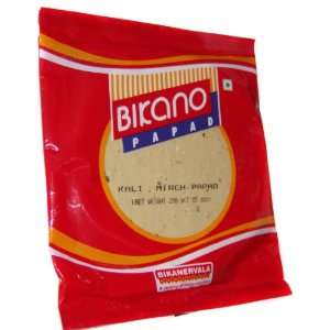 Bikano Kali Mirch Papad   200g  Grocery & Gourmet Food