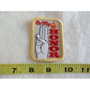  Boy Scouts   On My Honor Patch 