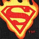SUPERMAN RETURNS Flame Neck Tie Warner Brothers WB DC  