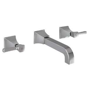   Bracciano Double Handle Wall Mount Vessel Faucet from the Bracciano