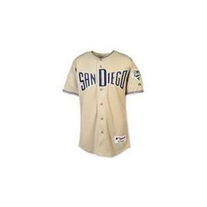    San Diego Padres Road Khaki Authentic MLB Jersey