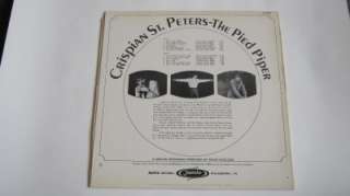 CRISPIAN ST. PETERS Pied Piper LP NICE  