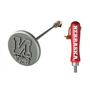   Huskers BBQ Branding Iron and Grilling Tool Patio, Lawn & Garden