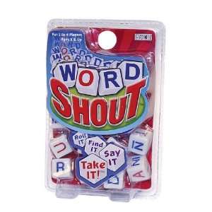  Patch 7359 Word Shout Dice Game  Pack of 6 Toys & Games
