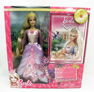 BARBIE AS RAPUNZEL Doll and DVD Gift Set, Brand New   EXPRESS SHIPPING 