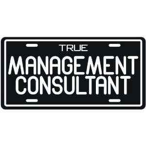New  True Management Consultant  License Plate Occupations  