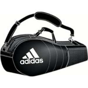  adidas Tour 6 Racquet Bag (Black/Aluminum/White , 30 x 