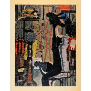  In Print Georges Braque Woman Mandolin Musical Instrument Cubism 