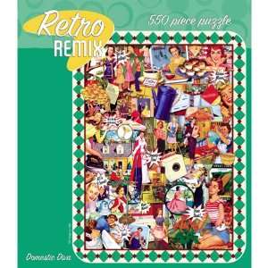  Retro Remix   Domestic Diva 550pc Toys & Games