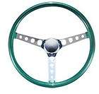 15 Green round Hole Metal Flake Steering Wheels   Back in Stock