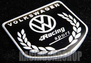 VOLKSWAGEN RACING SPORT high quality aluminium emblem  