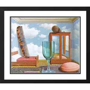  Magritte, Rene 23x20 Framed and Double Matted Personal 