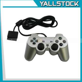 NEW Wireless Bluetooth CONTROLLER FOR SONY PS2 PS 2 Silver  