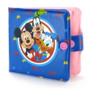 Disney Dark Blue Mickey, Goofy and Donald Bi fold Wallet