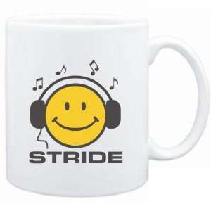  Mug White  Stride   Smiley Music