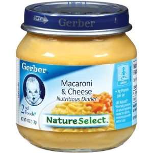 Gerber 2nd Foods Macaroni & Cheese Dinner, 4 oz (Pack of 12)  