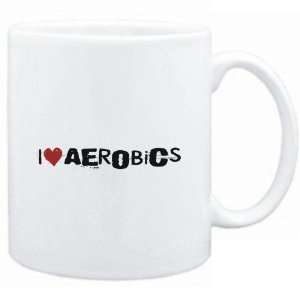 Mug White  Aerobics I LOVE Aerobics URBAN STYLE  Sports  
