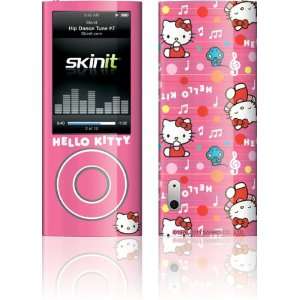  Hello Kitty Music Pattern Vinyl Skin for iPod Nano (5G) Video