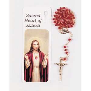 Bookmark Rosary   Sacred Heart of Jesus   Bookmark and Full 14 Rosary 