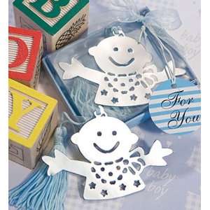  Baby Shower Favors  Baby Design Bookmark Favors   Blue (1 