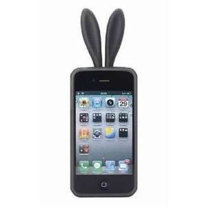 Sofe Cute Bunny Rabbit Ears Silicone Gel Cover Case For Iphone 4 4S 4G 