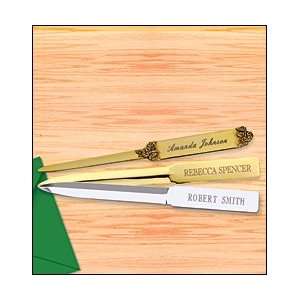  Goldplated Personalized Letter Opener