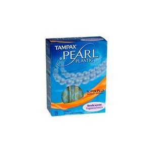  Tampax Pearl Tampons With Plastic Applicator, Super Plu 
