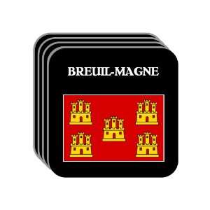  Poitou Charentes   BREUIL MAGNE Set of 4 Mini Mousepad 