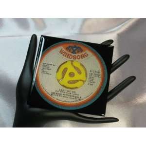  Maxine Nightingale 45 rpm Record Drink Coaster   Lead Me 