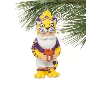  LSU Tigers Thematic Gnome Christmas Ornament Sports 