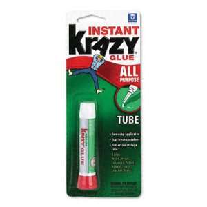  Krazy Glue All Purpose Super Glue Liquid, .07oz (Clear 
