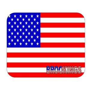  US Flag   Brookings, South Dakota (SD) Mouse Pad 