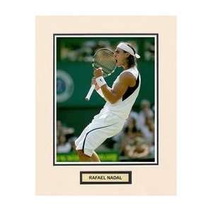  Rafael Nadal Matted Photo Sports Collectibles