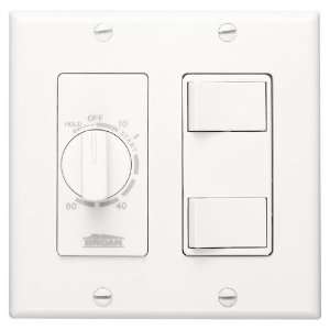  Broan 62W 60 Minute Time Control with two rocker switches 