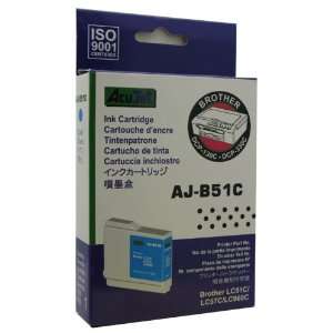  AcuJet 3 Pack Brother LC51 Cyan Compatible Ink Cartridge 
