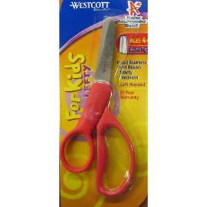  Westcott School Left Handed Kids Scissors, 5 Inch, Pointed 