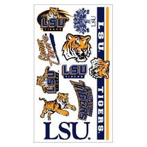  LSU Tigers Tattoo Sheet