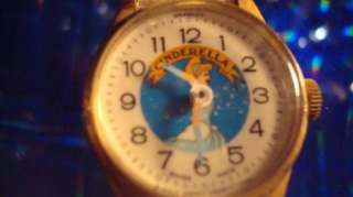 Vintage Disney Cinderella Bradley Swiss Made Watch~  