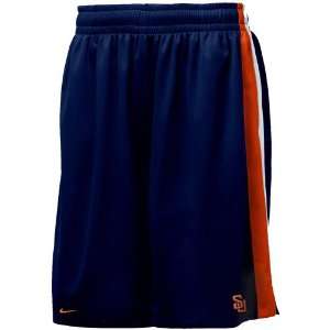  Nike Syracuse Orange Navy Classic Mesh Basketball Shorts 