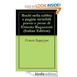 Buchi nella sabbia e pagine invisibili poesie e prose di Ernesto 