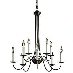  Simple Lines Chandelier No. 107080 by Hubbardton Forge 