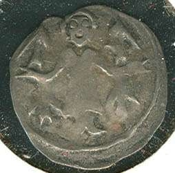 1250   1300 GERMANY BRANDENBURG 1 ONE DENAR ~VF~. It is made of the 