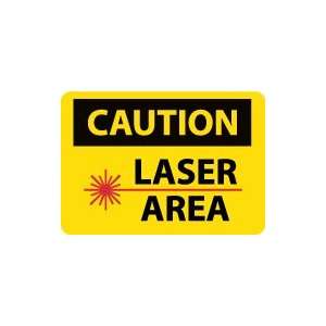  OSHA CAUTION Laser Area Safety Sign