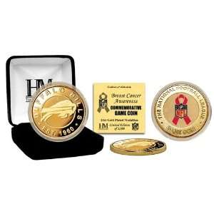  Buffalo Bills BCA 24KT Gold Game Coin